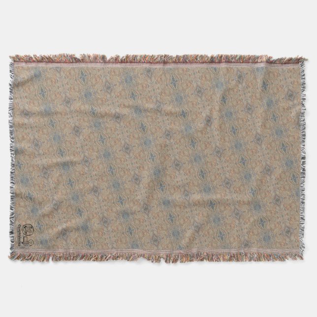 Texture #2 from Dawn artwork Throw Blanket (Front)
