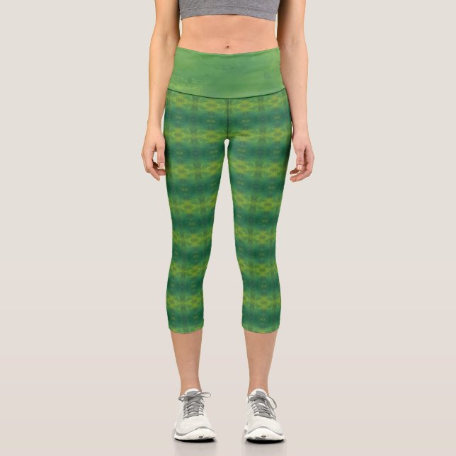 Texture #2 from the work Nuit Capri Leggings (Front)