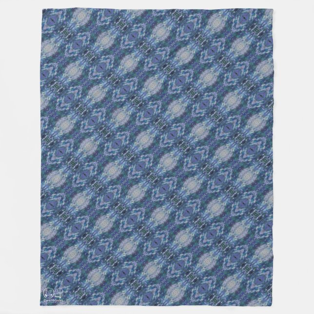 Texture #2 of the work Maritimo Fleece Blanket (Front)