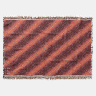Texture #2 of the work The sunset Throw Blanket