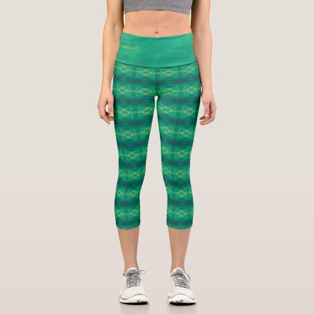 Texture #30 from the work Nuit Capri Leggings (Front)