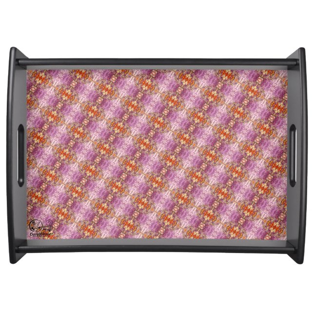 Texture #32 Sunrise Work Serving Tray (Front)