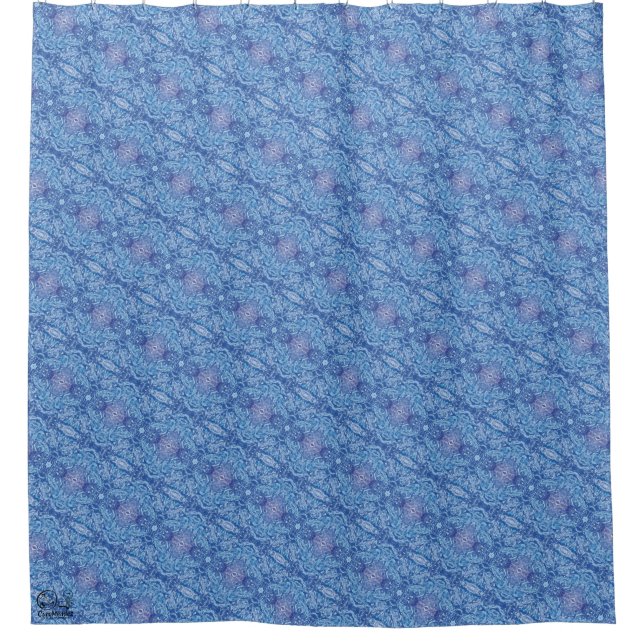 Texture #33 by Horizonte Workshop Shower Curtain (Front)