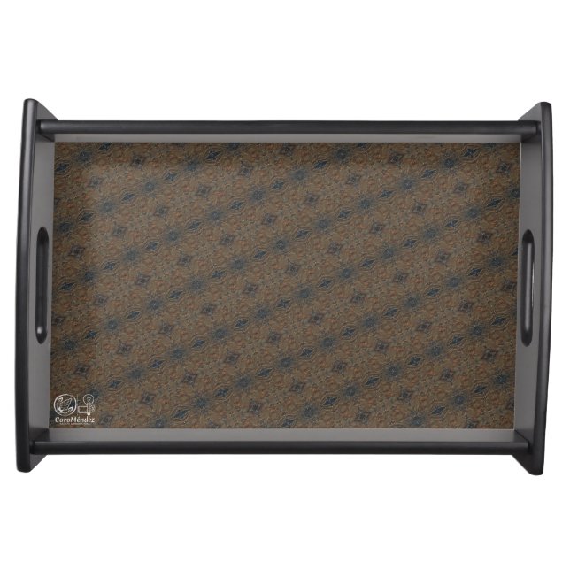 Texture #33 Dawn Work Serving Tray (Front)