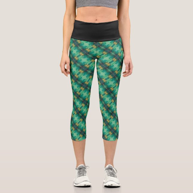 Texture #33 from the work Nuit Capri Leggings (Front)