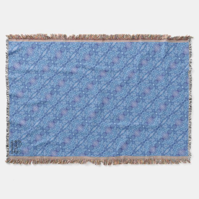 Texture #33 from work Horizon Throw Blanket (Front)