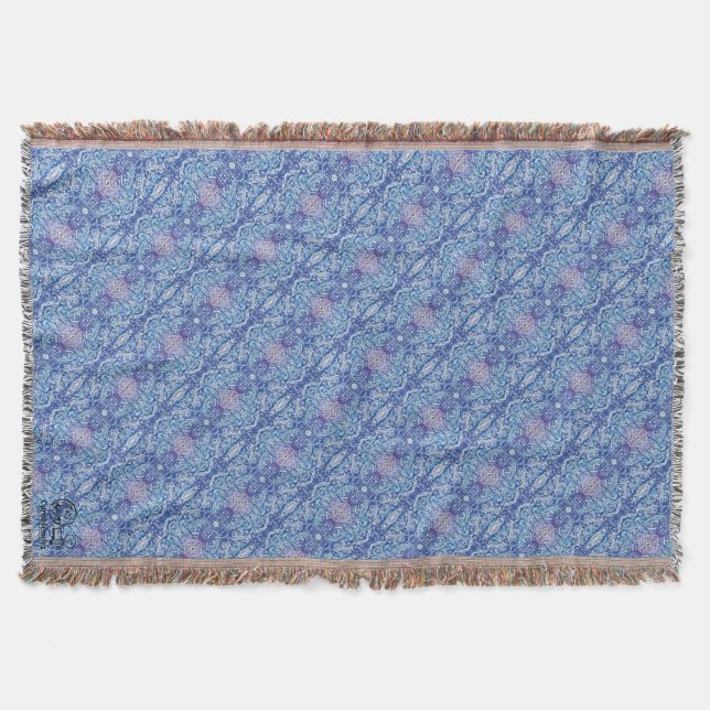 Texture #35 from work Horizonte Throw Blanket (Front)