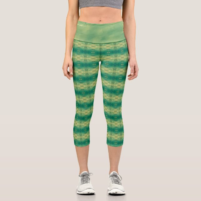 Texture #37 from the work Nuit Capri Leggings (Front)