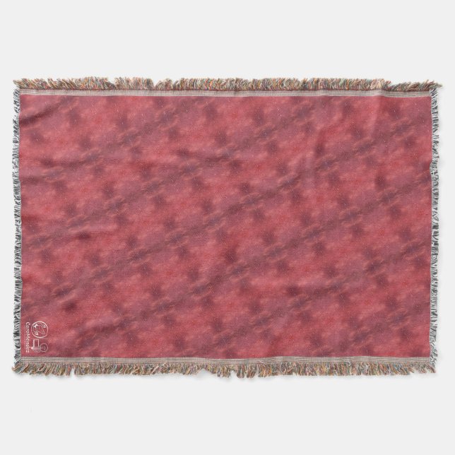 Texture #3 from the work Fantasy and Reality Throw Blanket (Front)