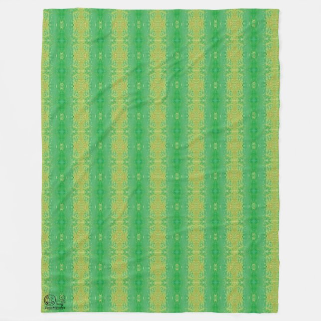 Texture #3 from the work Nuit Fleece Blanket (Front)