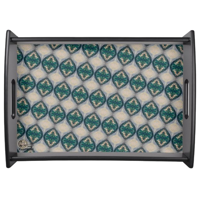 Texture #3 from the work Seeing Through the Eyes Serving Tray (Front)