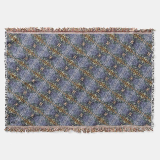 Texture #3 from work Dawn Throw Blanket (Front)