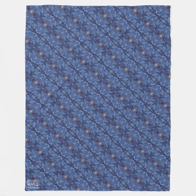 Texture #3 of work Horizon Fleece Blanket (Front)