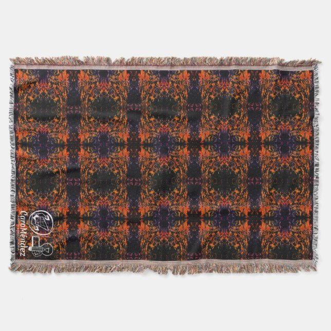 Texture #41.3 of work Horizonte Throw Blanket (Front)