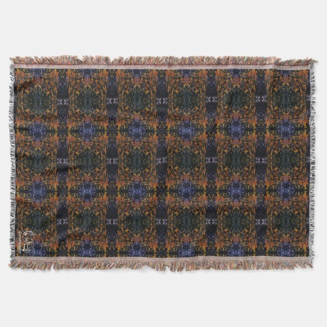 Texture #41 from work Horizon Throw Blanket (Front)