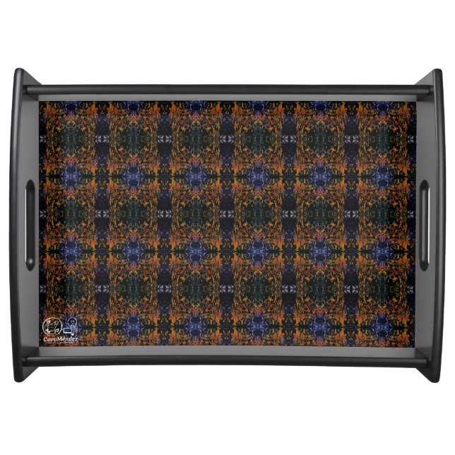 Texture #41 from work Horizonte Serving Tray (Front)