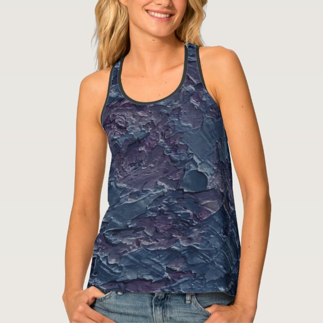 Texture #42 from work Dawn Tank Top (Front)