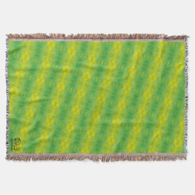 Texture #45 from the work Nuit Throw Blanket (Front)