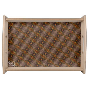 Texture #45 Work Dawn Serving Tray