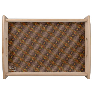 Texture #45 Work Dawn Serving Tray