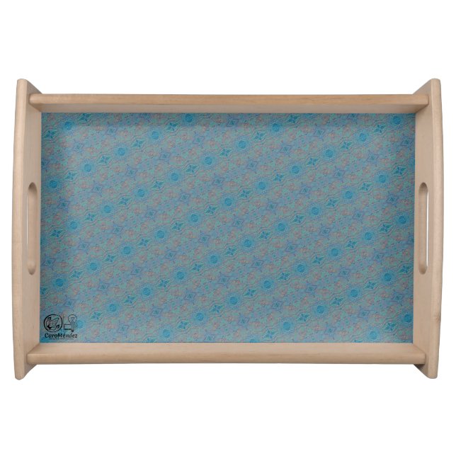 Texture #46 Work Dawn Serving Tray (Front)