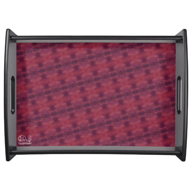 Texture #4 from the work Fantasy and reality Serving Tray (Front)