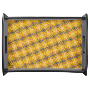 Texture #4 from the work Pineapple. SERIES Serving Tray