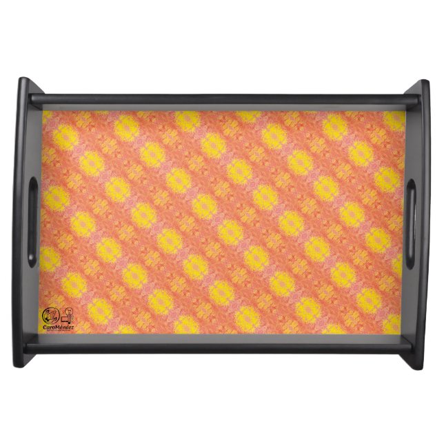 Texture #4 from work Horizon Serving Tray (Front)