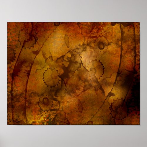 texture_594545 OLD WORLD MAP TRAVEL GOLDEN TREASUR Poster