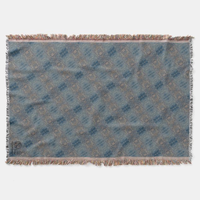 Texture #5 from Dawn artwork Throw Blanket (Front)