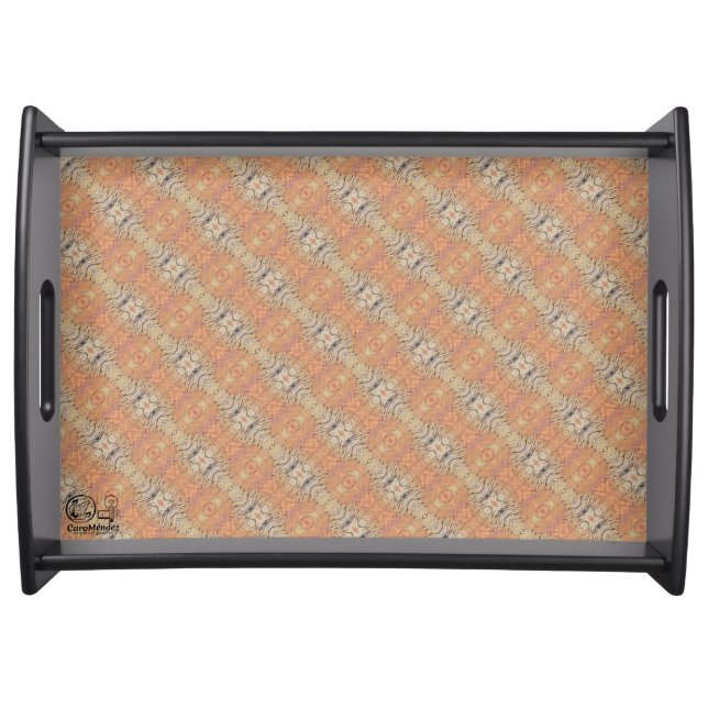 Texture #5 from the work Seeing Through the Eyes Serving Tray (Front)