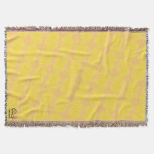 Texture #63 from the work Nuit Throw Blanket