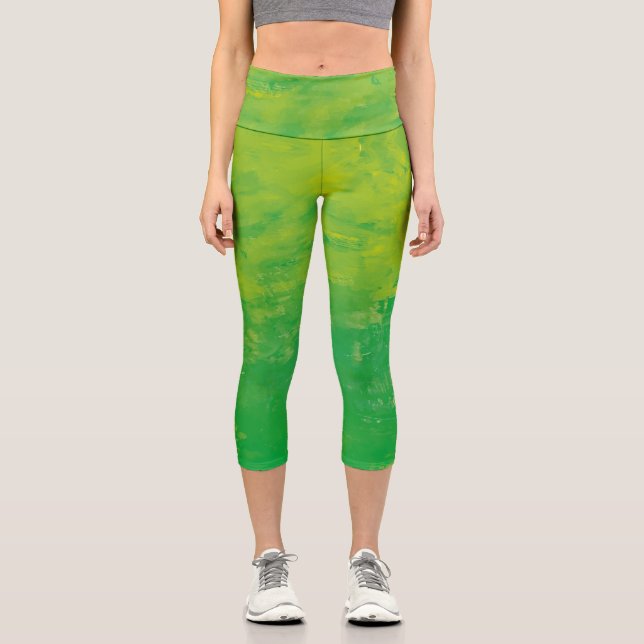 Texture #66 from the work Nuit Capri Leggings (Front)