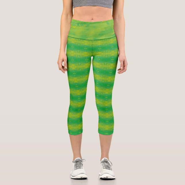 Texture #66 from the work Nuit Capri Leggings (Front)