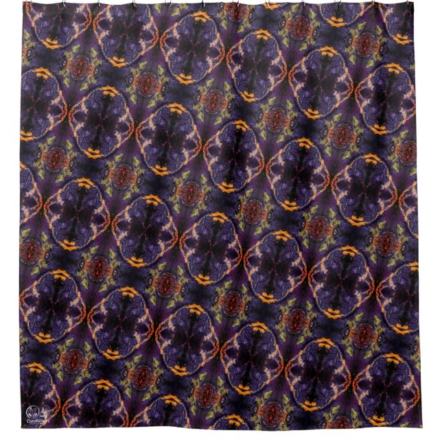 Texture #6.0 from the work Maritimo Shower Curtain (Front)