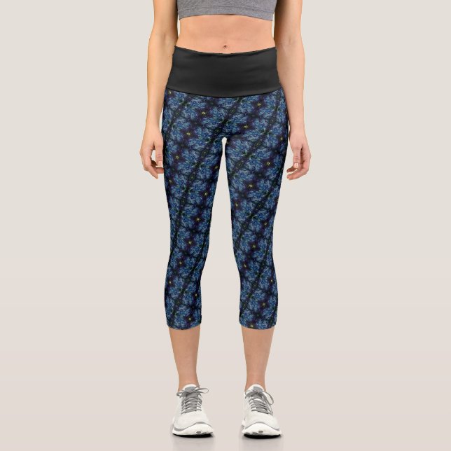 Texture #6.0 of work Horizonte Capri Leggings (Front)