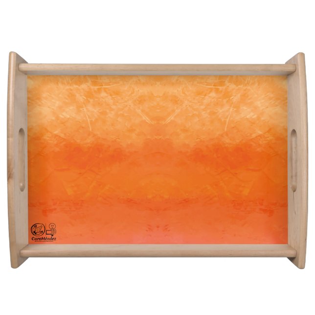 Texture #6 from the work Fantasy and reality Serving Tray (Front)