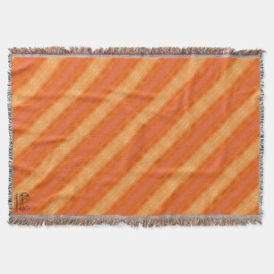 Texture #6 from the work Fantasy and reality Throw Blanket