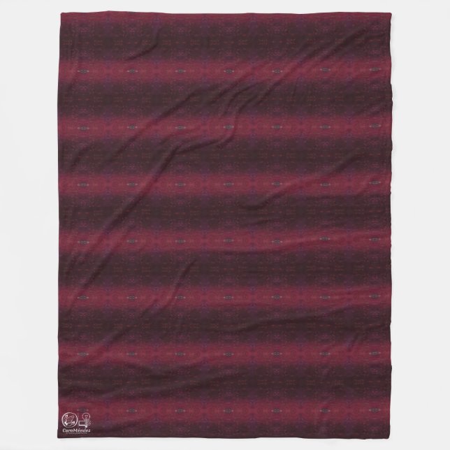 Texture #6 from the work The Sunset Fleece Blanket (Front)