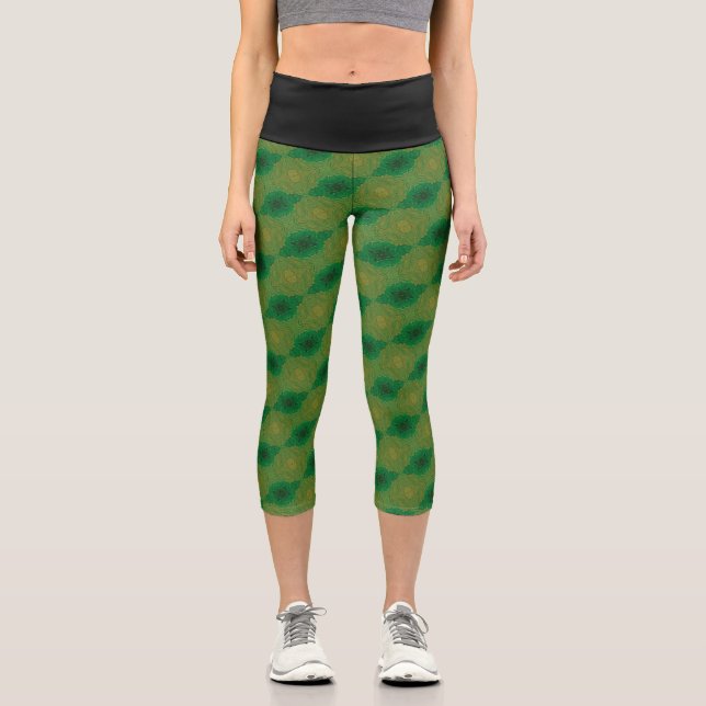 Texture #70 from the work Nuit Capri Leggings (Front)