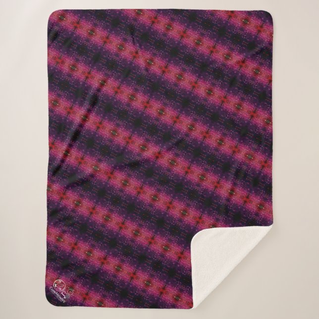 Texture #8.0 of the work The sunset Sherpa Blanket (Front)