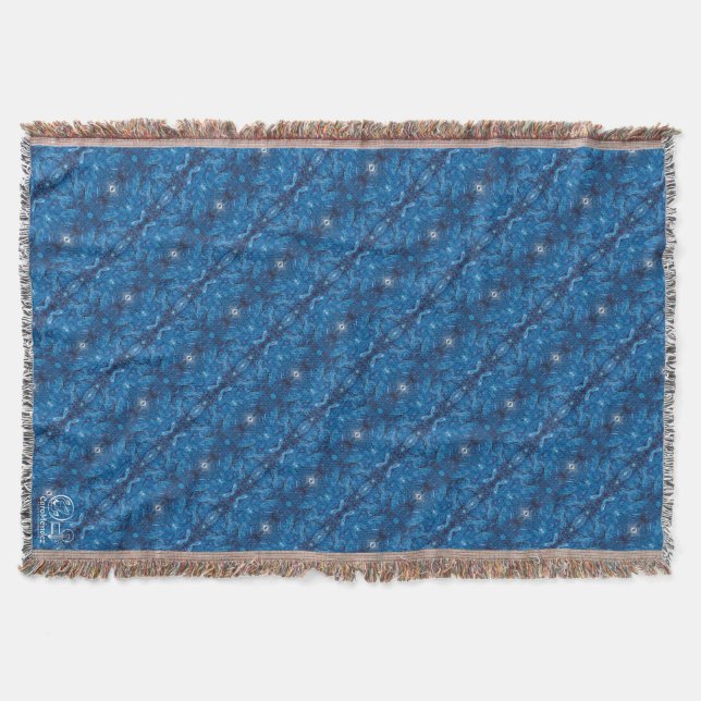 Texture #8 from the work Horizon Throw Blanket (Front)