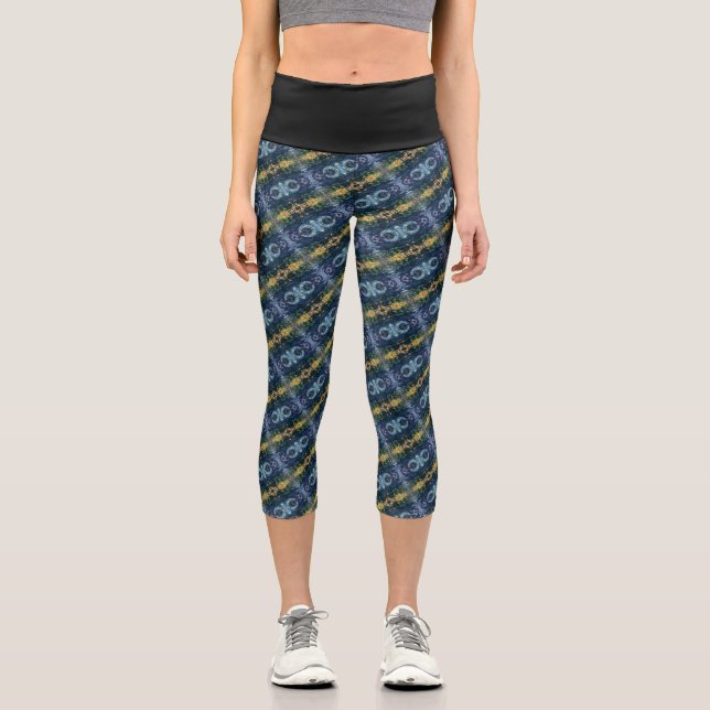 Texture #8 from the work Maritimo Capri Leggings (Front)