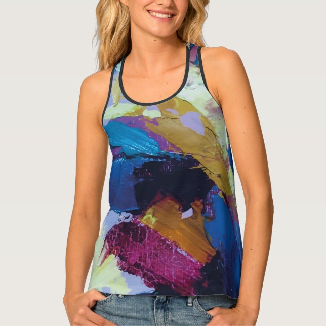 Texture #8 from the work Pineapple Tank Top (Front)