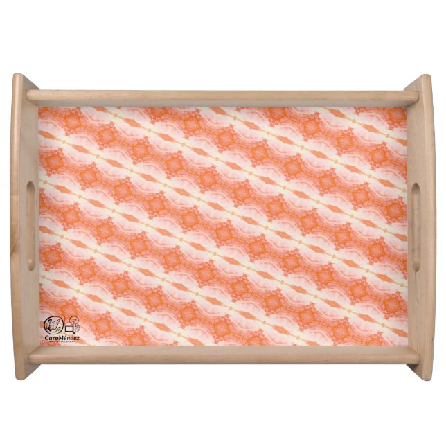 Texture #8 from the work The Heart of the... Serving Tray (Front)