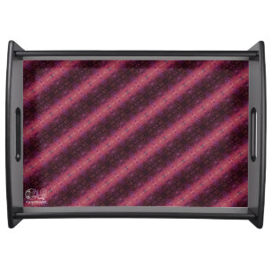 Texture #8 from the work The sunset Serving Tray