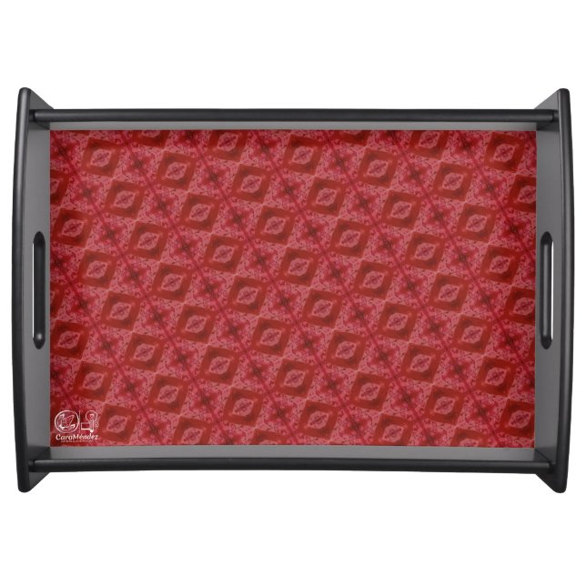 Texture #9 from the work The Heart of the... Serving Tray (Front)