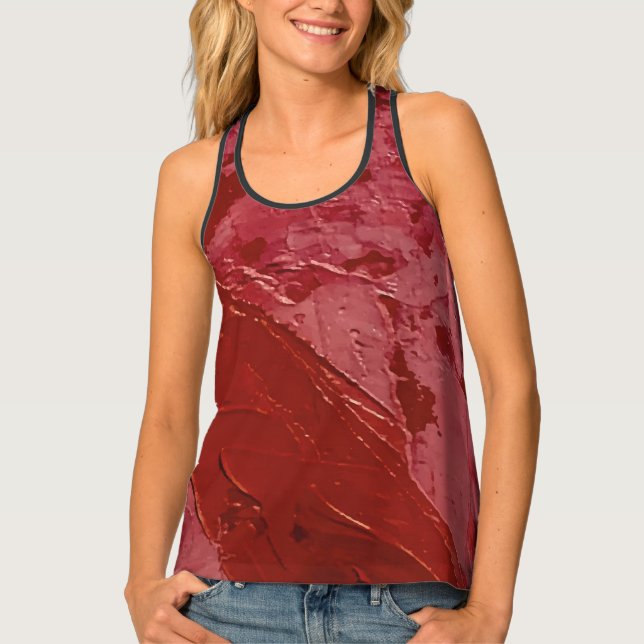 Texture #9 from the work The Heart of the... Tank Top (Front)