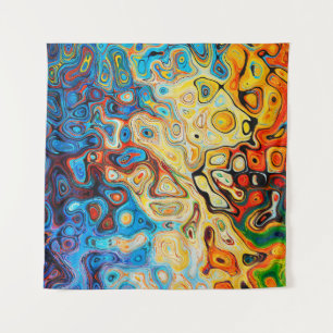 Texture abstract structure colorful tapestry