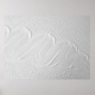 Texture acrylic painting white poster